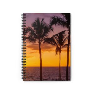 Personalizable Ruled Notebook Sunset 1B