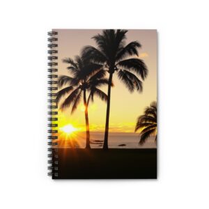 Personalizable Ruled Notebook Golden 1A