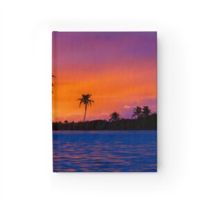 Personalizable Ruled Journal Sunset 3