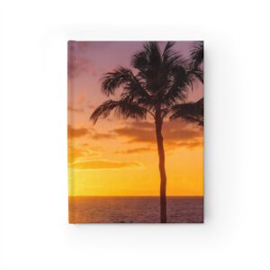 Personalizable Ruled Journal Sunset 1