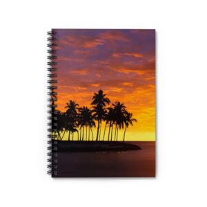 Personalizable Ruled Notebook Sunset 2A