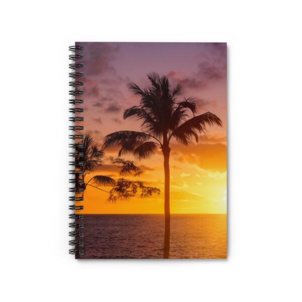 Personalizable Ruled Notebook Sunset 1A